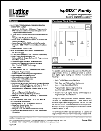 ISPGDX160-5B272 Datasheet