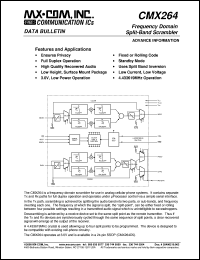CMXSH-3 Datasheet