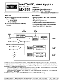 MX651P Datasheet