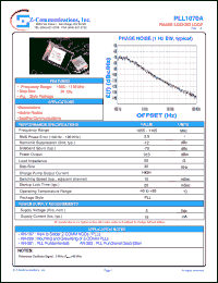 PLL1070A Datasheet