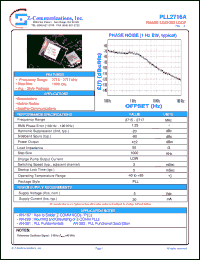PLL2710A Datasheet