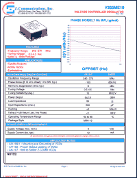 V285ME10 Datasheet