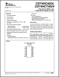CD54HCT4024F Datasheet