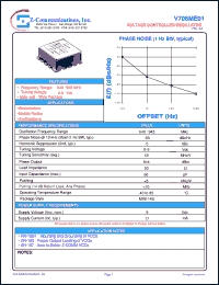 V708ME01 Datasheet