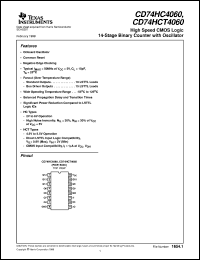 CD54HCT4060F3A Datasheet