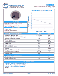 V583TE08 Datasheet