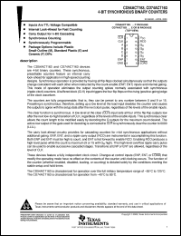 CD74ACT161M96 Datasheet