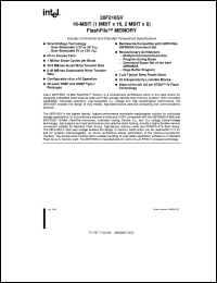 DT28F016SV-080 Datasheet