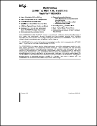 DD28F032SA-80 Datasheet