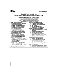 KU80960CA-25 Datasheet