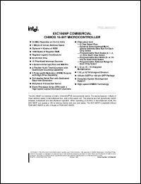 SB80C196NP25 Datasheet