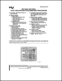 R80C186XL12 Datasheet