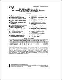 AS87C196CB Datasheet