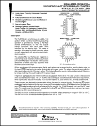 SNJ54ALS191AFK Datasheet