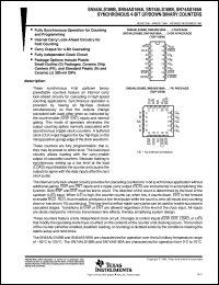 SNJ54AS169AFK Datasheet