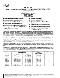 TP87C58 Datasheet