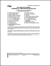 SB87C196KD Datasheet