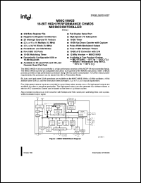 MQ80C196KB Datasheet