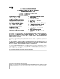 TSB87C196KC20 Datasheet
