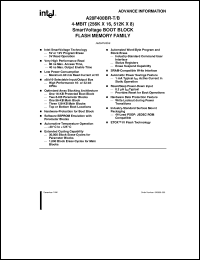 AB28F400BR-T80 Datasheet