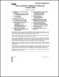 DA28F320J5-120 Datasheet