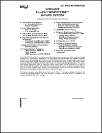 DT28F160S3-100 Datasheet