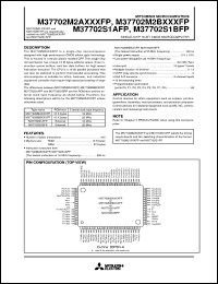 M37702MS1BFP Datasheet