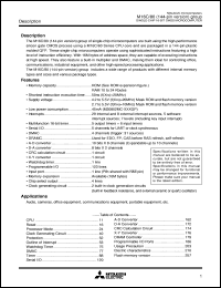 M30805MG-XXXGP Datasheet