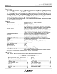 M30623M4-XXXGP Datasheet