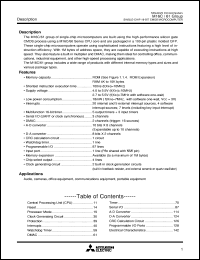 M30612M8A-XXXFP Datasheet