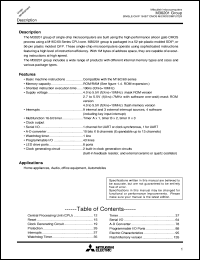 M30201M4-XXXSP Datasheet