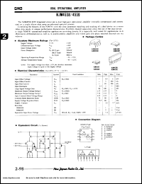 NJM4556AM Datasheet