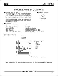 NJG1106KB2 Datasheet