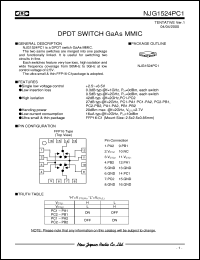 NJG1524PC1 Datasheet