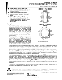 SN74HC191NSR Datasheet