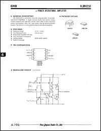 NJM4580L Datasheet