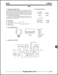 NJM5532D Datasheet