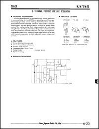 NJM78M00DLA Datasheet