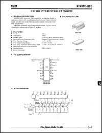 NJMDAC-08MDC Datasheet