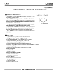 NJU9214FG1 Datasheet