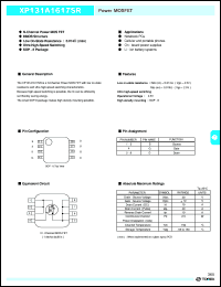 XP131A1617SR Datasheet