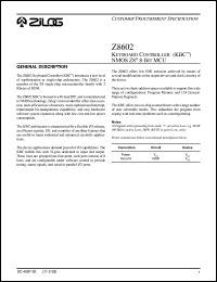 Z8602 Datasheet
