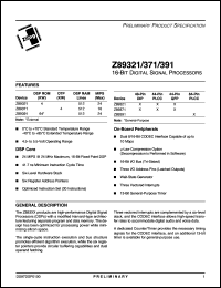 Z8932120VSC Datasheet