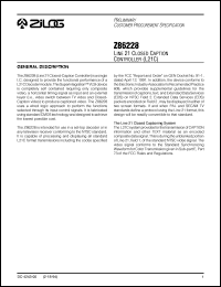 Z86228 Datasheet
