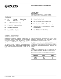 Z86250 Datasheet