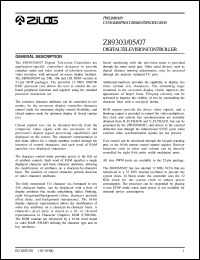 Z89303 Datasheet
