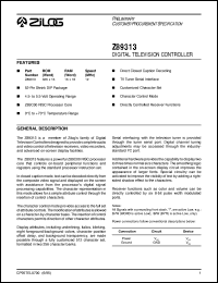 Z89313 Datasheet