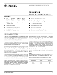 Z89318 Datasheet