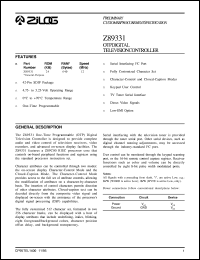 Z89331 Datasheet