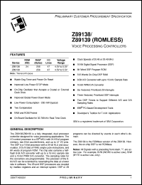 Z8913929ASC Datasheet